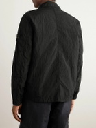 Stone Island - Logo-Appliquéd Nylon Metal Overshirt - Black