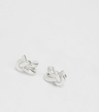 Bottega Veneta Knot sterling silver earrings