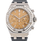 Audemars Piguet Royal Oak Offshore Chronograph Automatic Diamond Pink Dial Ladies Watch 26231ST.ZZ.A178CA.01