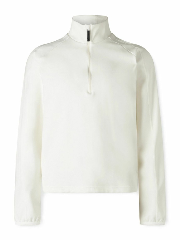 Photo: Aztech Mountain - Ajax Slim-Fit Stretch-Jersey Zip-Up Ski Base Layer - White