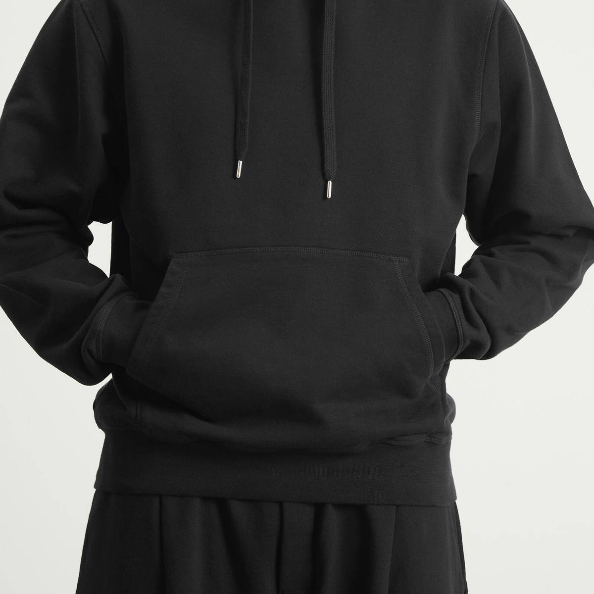 Arte Men's Back Abstract Hoodie in Black