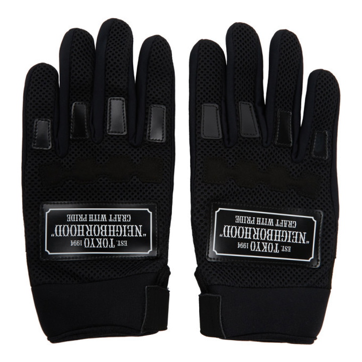 Photo: Neighborhood Black Racing Gloves