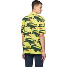 Lacoste Yellow Chinatown Market Edition Big Croc Polo