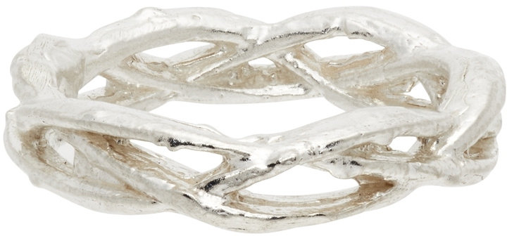 Photo: WWW.WILLSHOTT Silver Crown of Thorns Ring