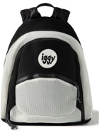 IGGY - Logo-Appliquéd Two-Tone Mesh Backpack