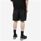 South2 West8 Men's Belted C.S. Nylon Shorts in Black