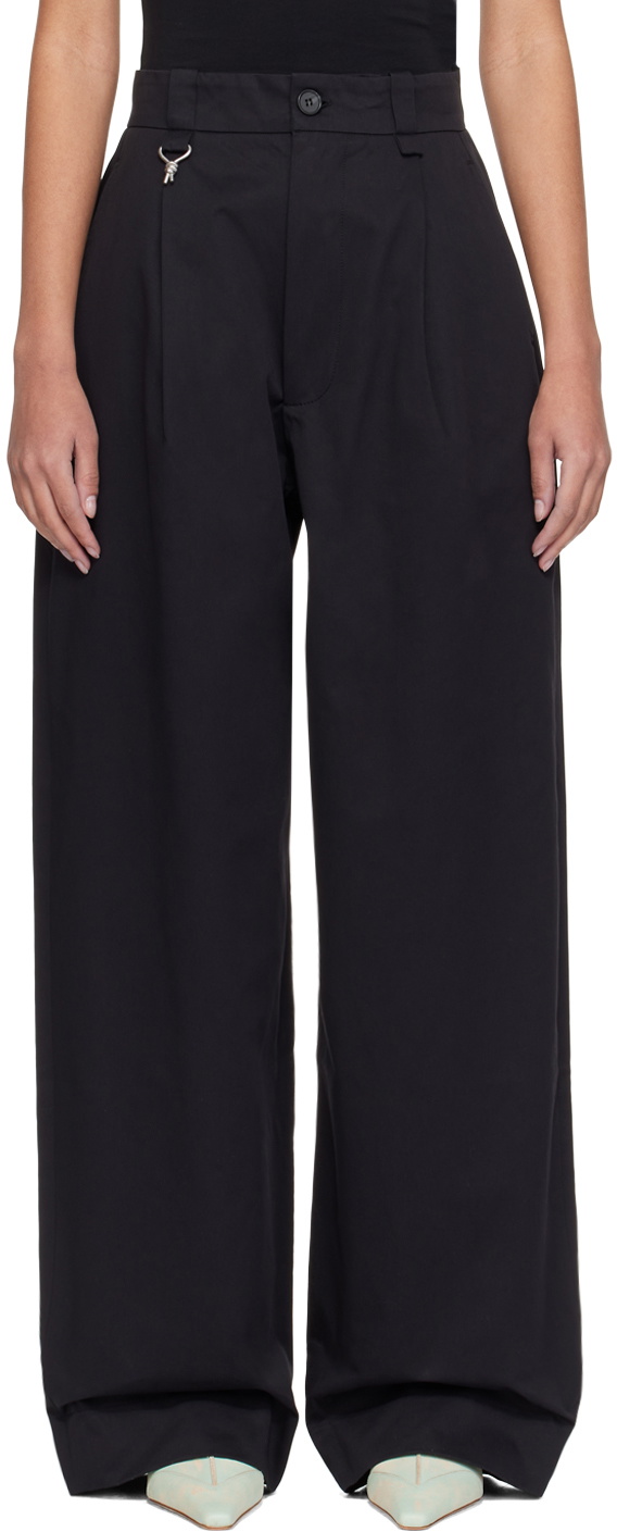 Trousers MICHIKO KOSHINO Grey size L International in Polyester - 31606100