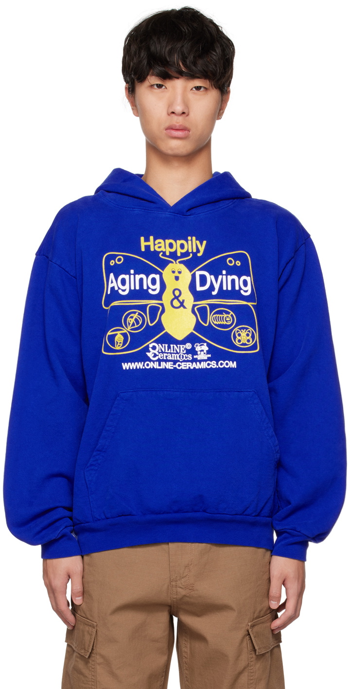 Photo: Online Ceramics Blue 'I Have Never Felt Better' Hoodie