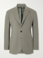 J. Mueser - Waverly Cotton and Linen-Blend Blazer - Green