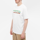 Market Men's Checkered Bar Logo T-Shirt in White