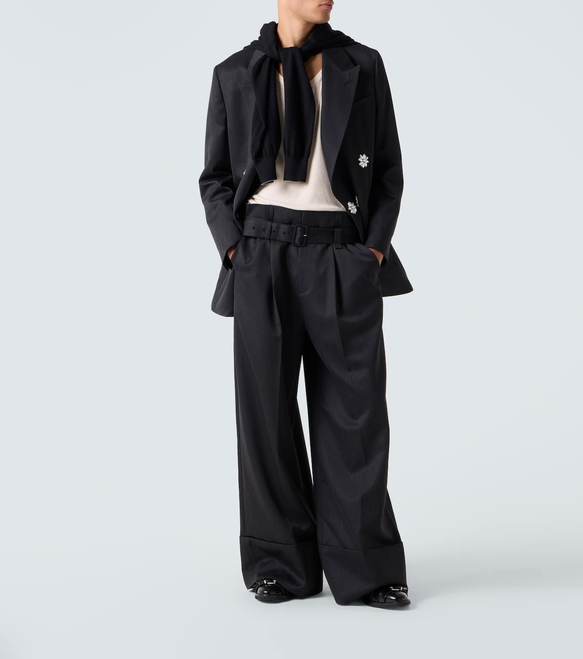 Simone Rocha Belted wide-leg pants Simone Rocha