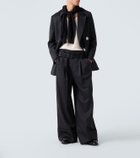 Simone Rocha Belted wide-leg pants