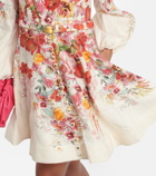 Zimmermann - Wonderland floral linen minidress