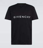 Givenchy - Reflective logo cotton T-shirt