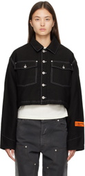 Heron Preston Black Cropped Jacket
