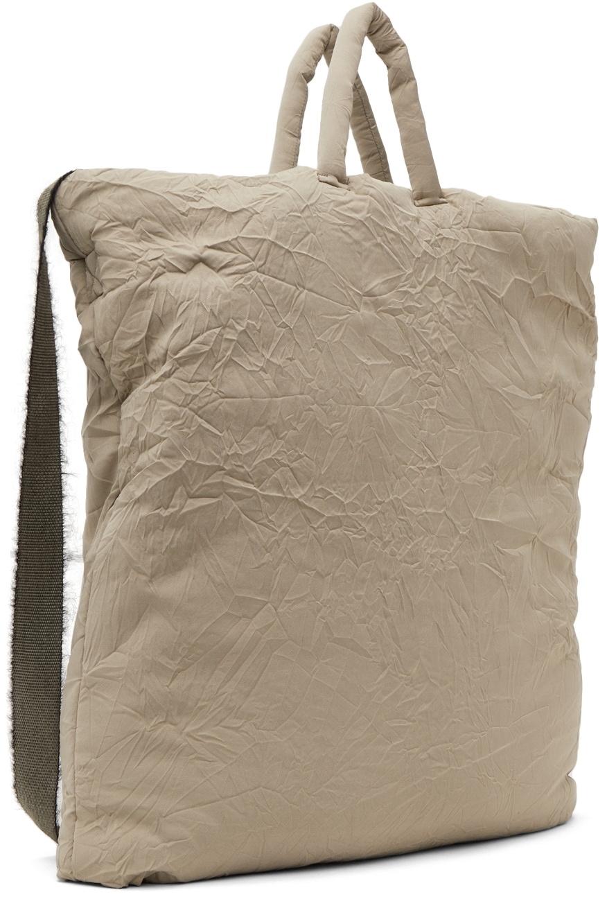 Our Legacy Beige Big Pillow Tote Our Legacy