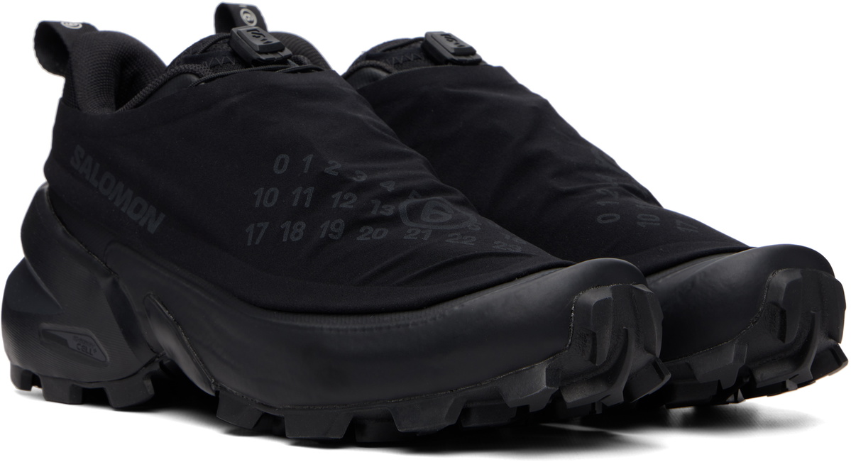 MM6 Maison Margiela Black Salomon Edition Cross Dust Sneakers