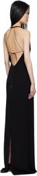 16Arlington Black Eima Maxi Dress