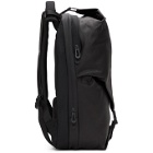Cote and Ciel Black Coated Canvas Small Oril Backpack