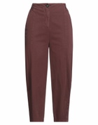 Alessia Santi Womens Pants Burgundy