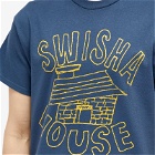 Pleasures Men's Swishahouse Trademark T-Shirt in Harbor Blue