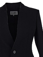 Mm6 Maison Margiela Collarless Suit Jacket