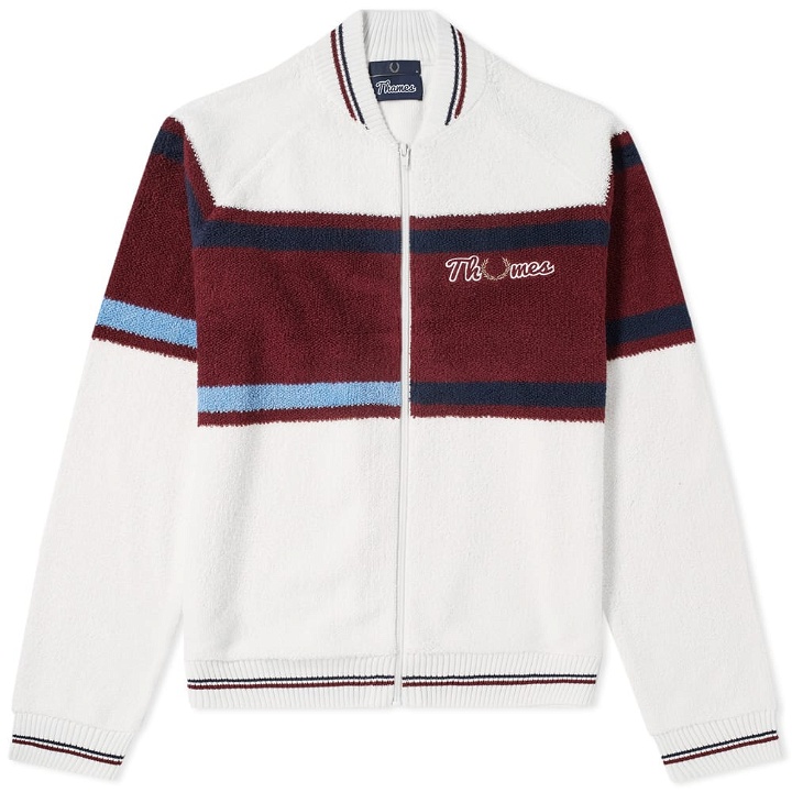 Photo: Fred Perry x Thames Loop Knit Zip Bomber