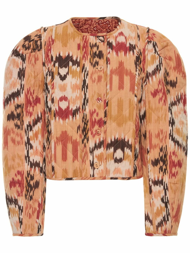 Photo: ULLA JOHNSON - Arabella Printed Cotton Jacket