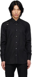 Alexander McQueen Black Harness Shirt