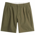 Service Works Men's Twill Part Timer Shorts in Olive