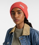 JW Anderson Ribbed-knit wool and cotton beanie