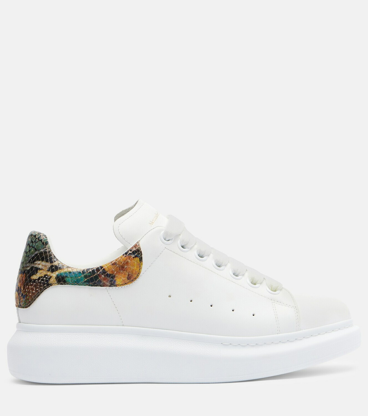 McQueen Oversized leather sneakers