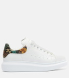 McQueen Oversized leather sneakers