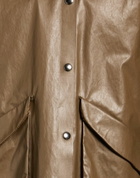 Kassl Editions Womens Overcoat & Trench Coat in Khaki