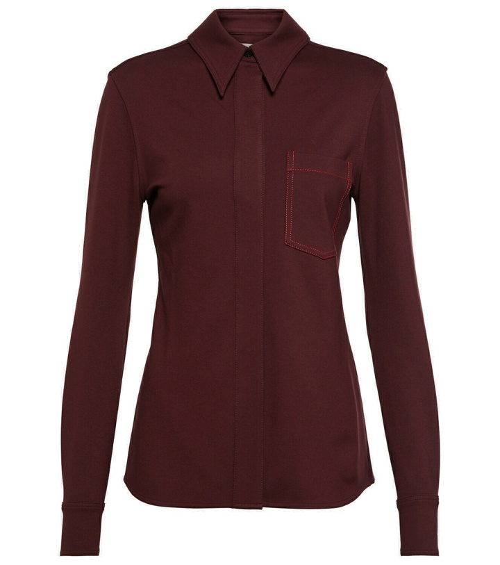 Photo: Victoria Beckham Knitted shirt