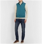 Loro Piana - Slim-Fit Reversible Storm System Shell and Super Wish Virgin Wool Gilet - Blue
