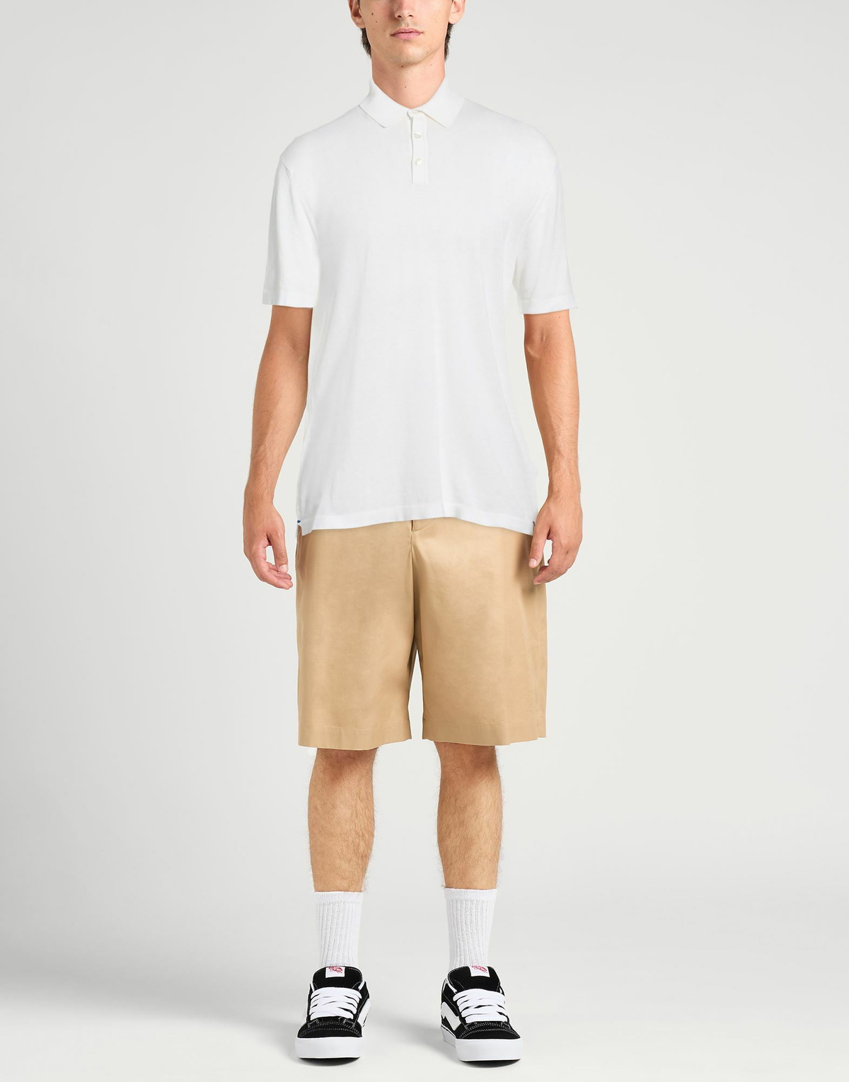 Jacob Cohёn Mens Polo shirt in White