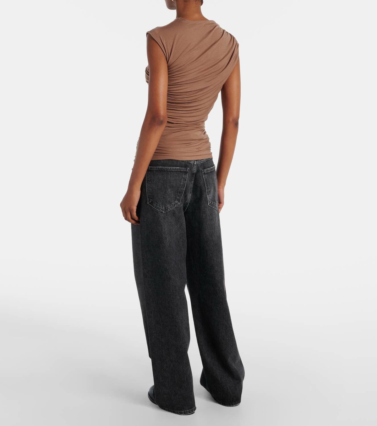 Agolde Ester ruched tank top