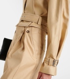 Victoria Beckham Cropped cotton gabardine jacket