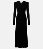 Isabel Marant Nejma gathered midi dress