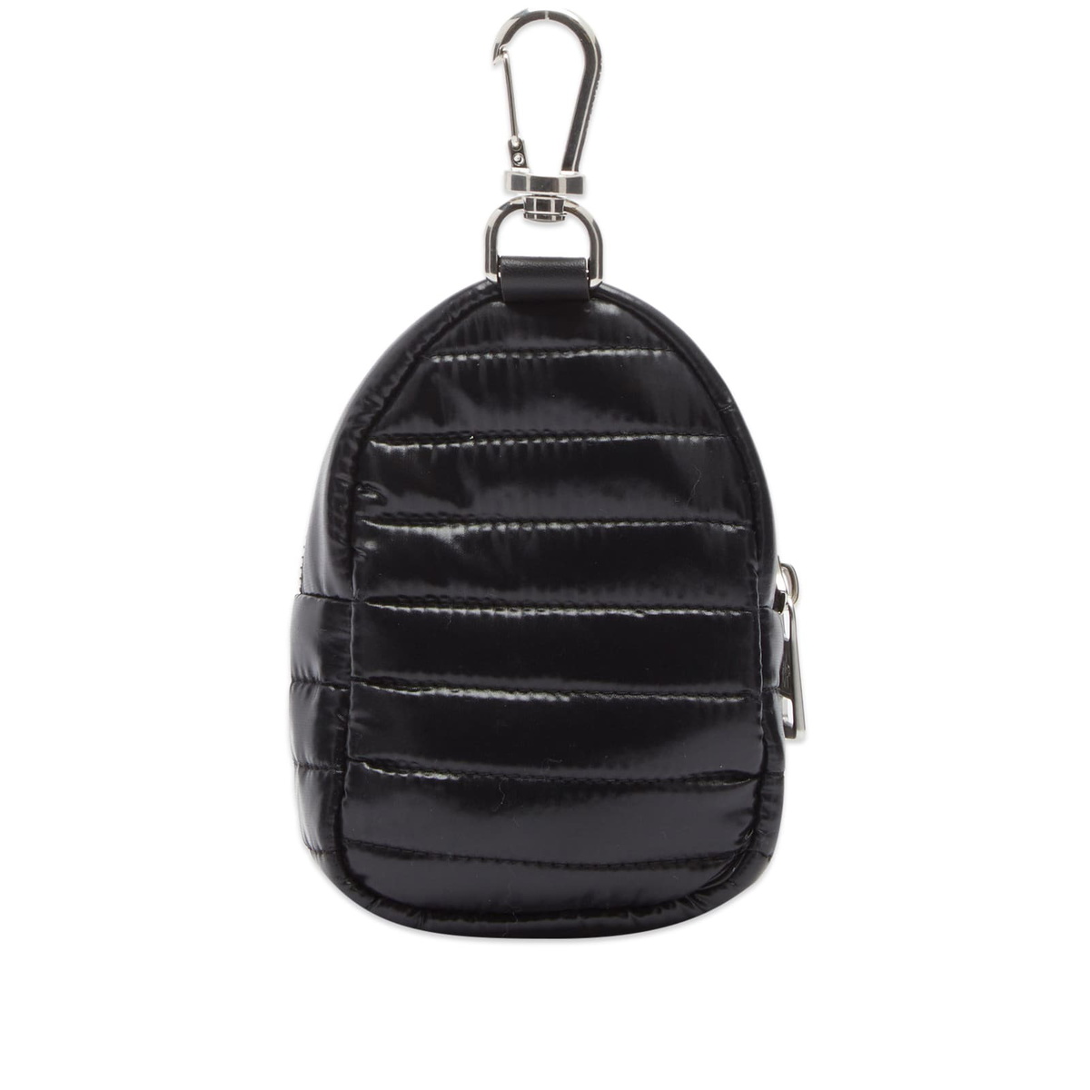 Moncler Women's Kilia Padded Backpack Key Ring in Black