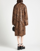 Vetements Womens Overcoat & Trench Coat in Brown