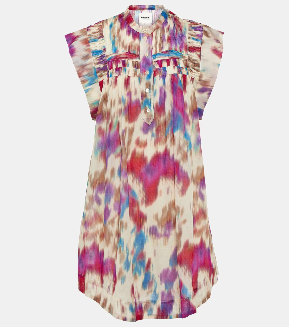 Marant Etoile Leaza cotton minidress Isabel Marant Etoile