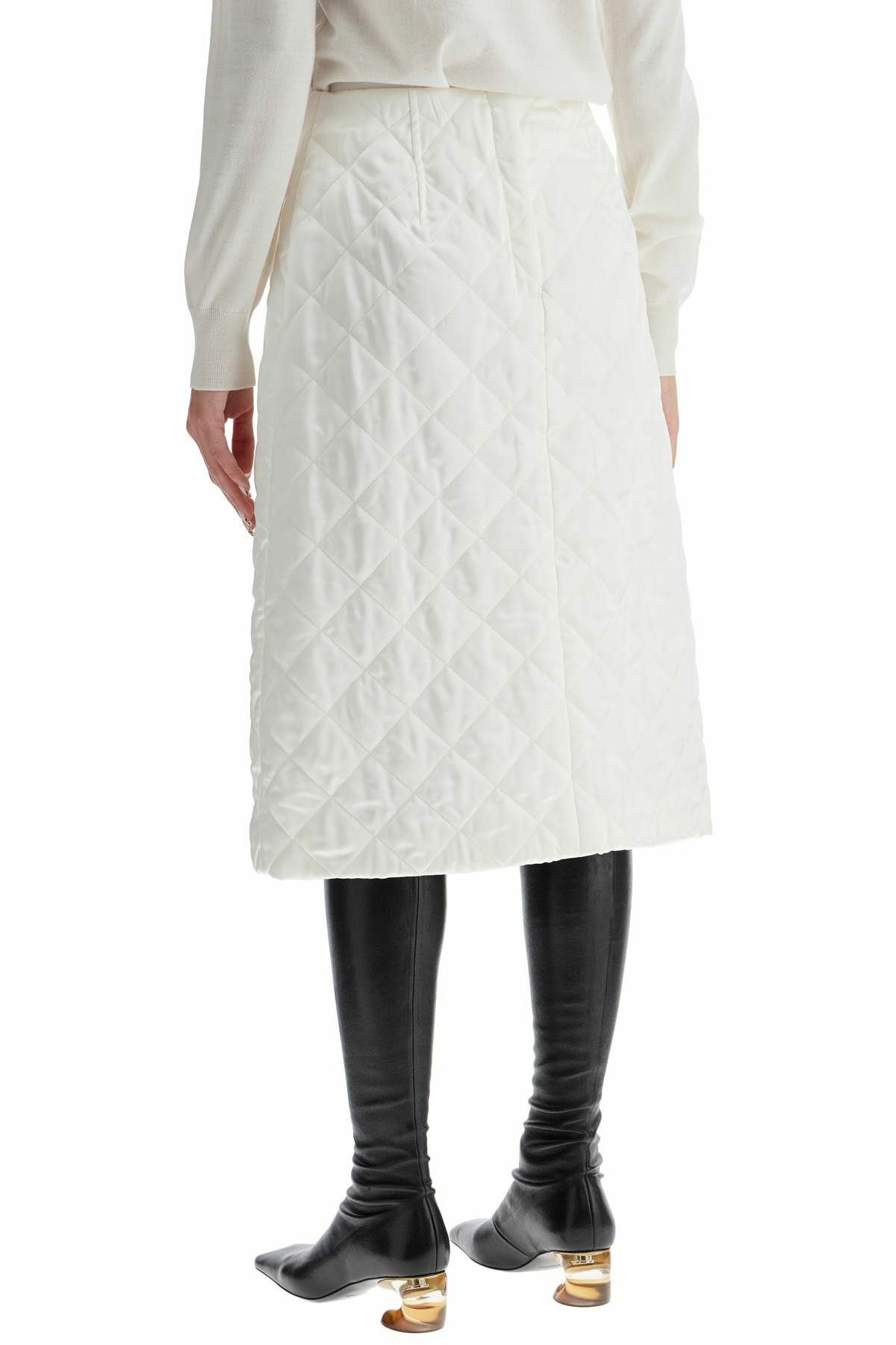 スカート JIL SANDER Midi skirt White Jil Sander A-line Skirt | White | FARFETCH