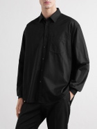 TOTEME - Cotton-Poplin Shirt - Black