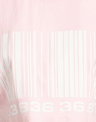 Vtmnts Womens T-shirt Light in Pink