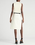 Courrèges Womens Turtleneck Ivory