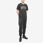 Air Jordan Men's Check Logo T-Shirt in Black