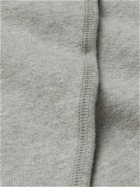 SAVE KHAKI UNITED - Heather Fleece-Back Supima Cotton-Jersey Sweatshirt - Gray - XS