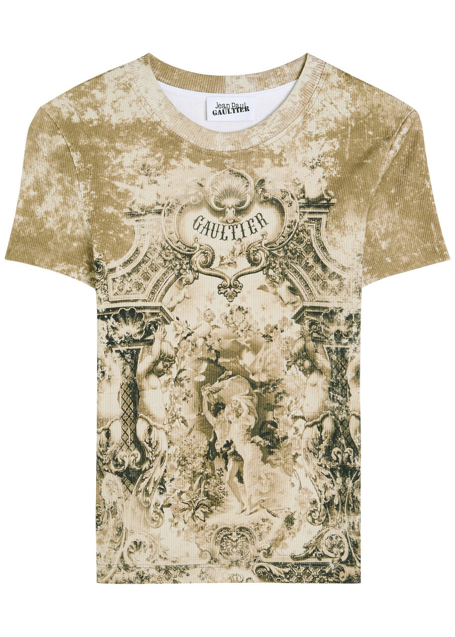 Jean Paul Gaultier Purple Soleil Long Sleeve T-Shirt Jean
